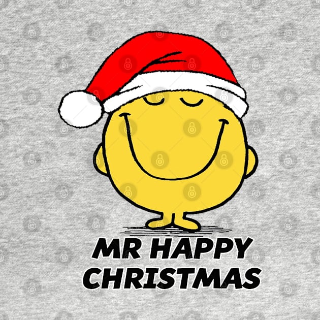 Mr happy christmas by Totallytees55